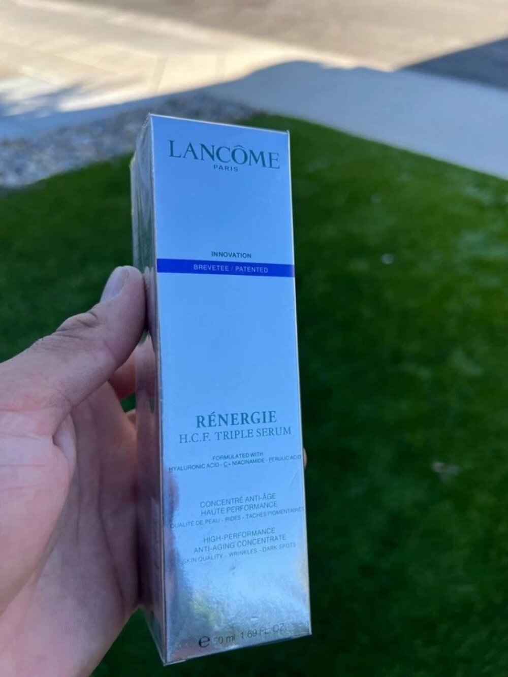 Lancome Renergie H.C.F Triple Serum ANTI-AGING 1.7oz /50mL New - Picture 4 of 5